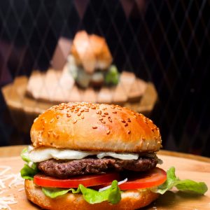 Hamburguesa de carne clasica
