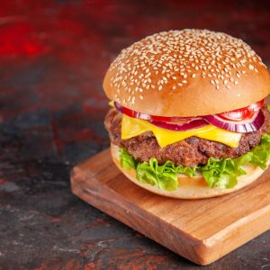 Hamburguesa con queso
